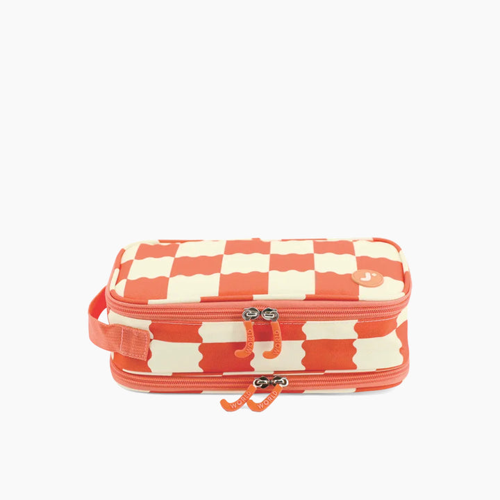 J WORLD Doodle Pencil Case with Handle Strap