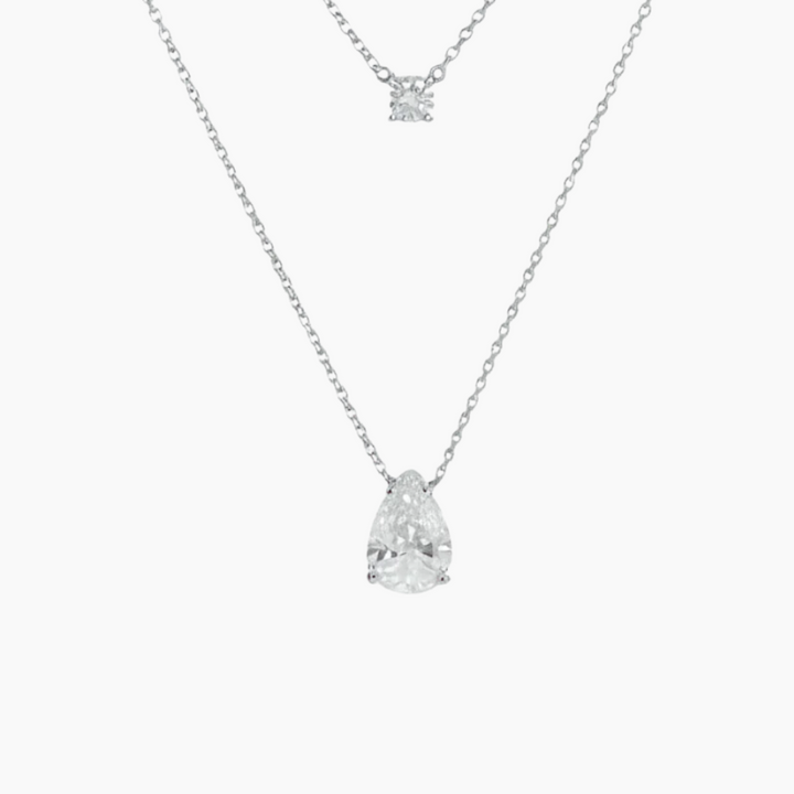 Illumine Gold Double Drop Necklace