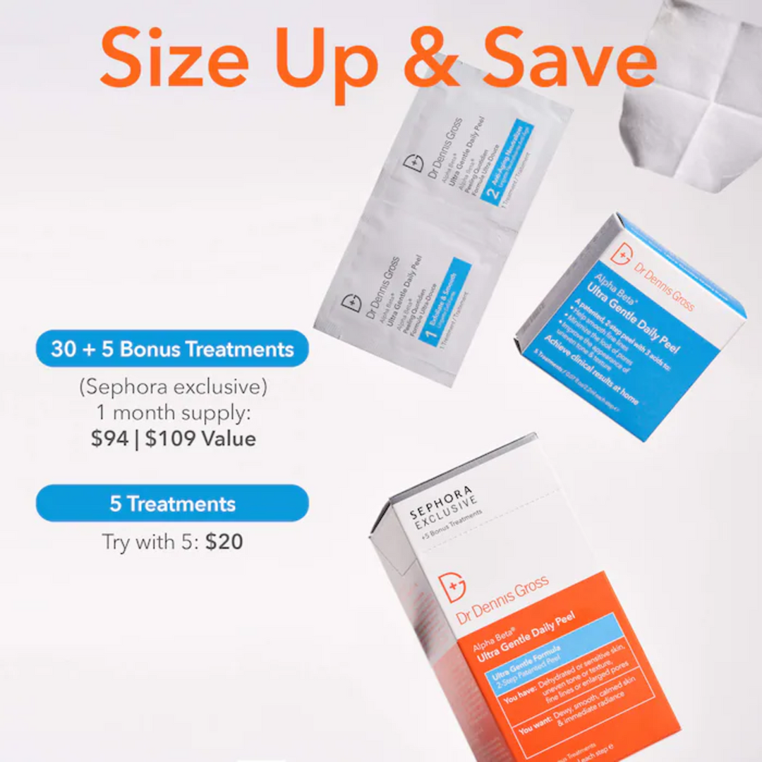 Dr. Dennis Gross Skincare Alpha Beta Ultra Gentle Daily Peel 3 Treatments