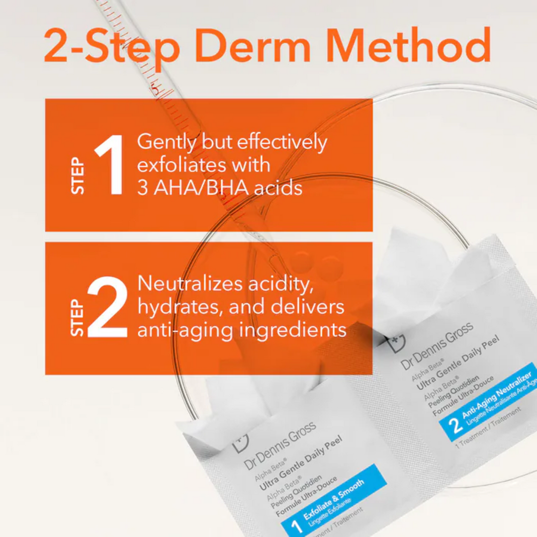 Dr. Dennis Gross Skincare Alpha Beta Ultra Gentle Daily Peel 3 Treatments