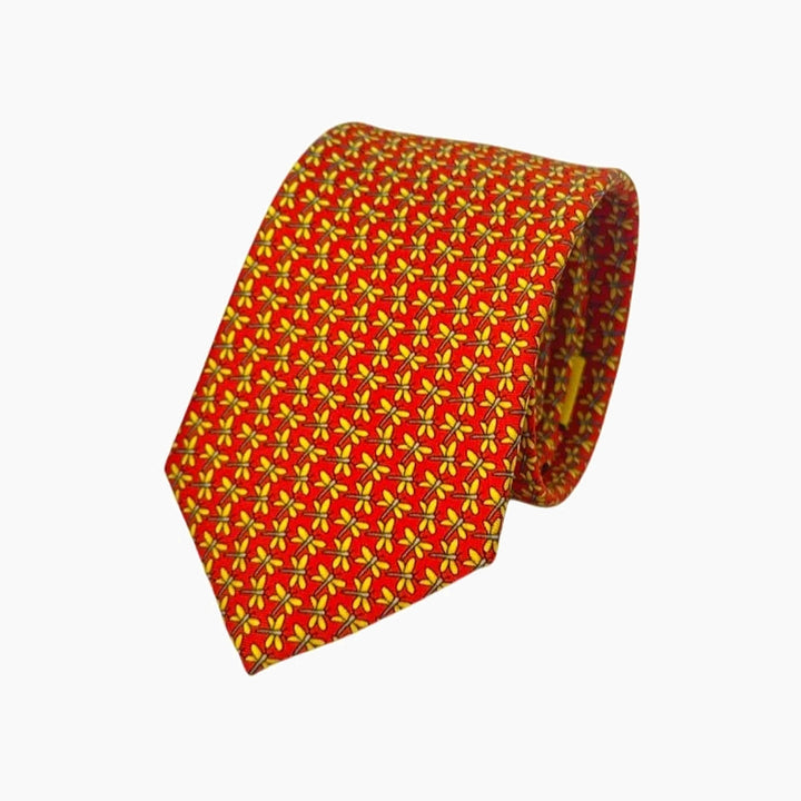 Leopardous Silk Tie