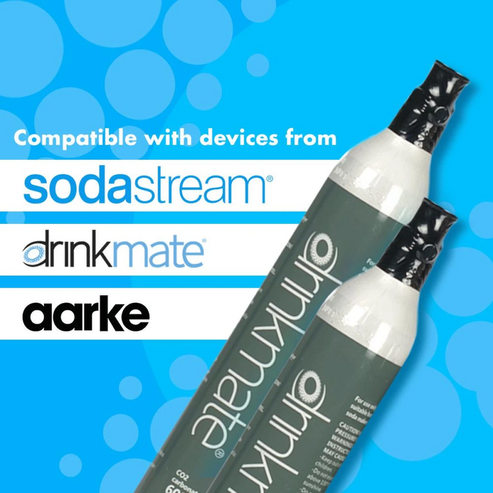 اسطوانة غاز ثاني أكسيد الكربون من Drinkmate