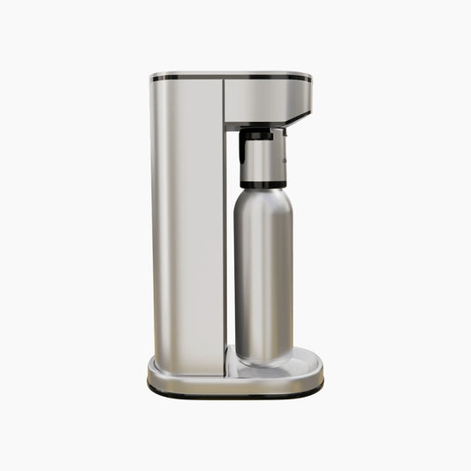 Drinkmate LUX Stainless Steel Sparkling Water and Soda Machine With CO₂ Cylinder