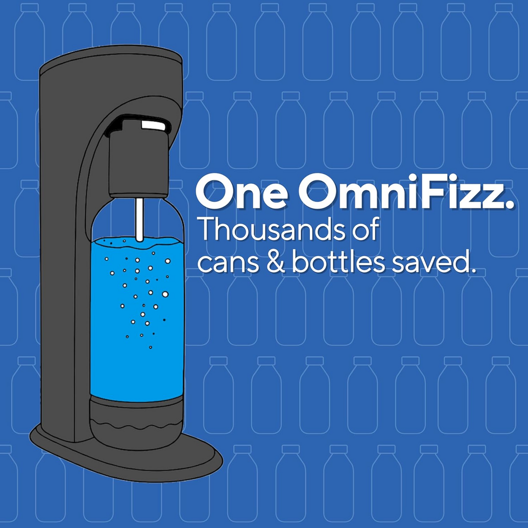 Drinkmate Sparkling Water and Soda Machine With CO₂ Cylinder
