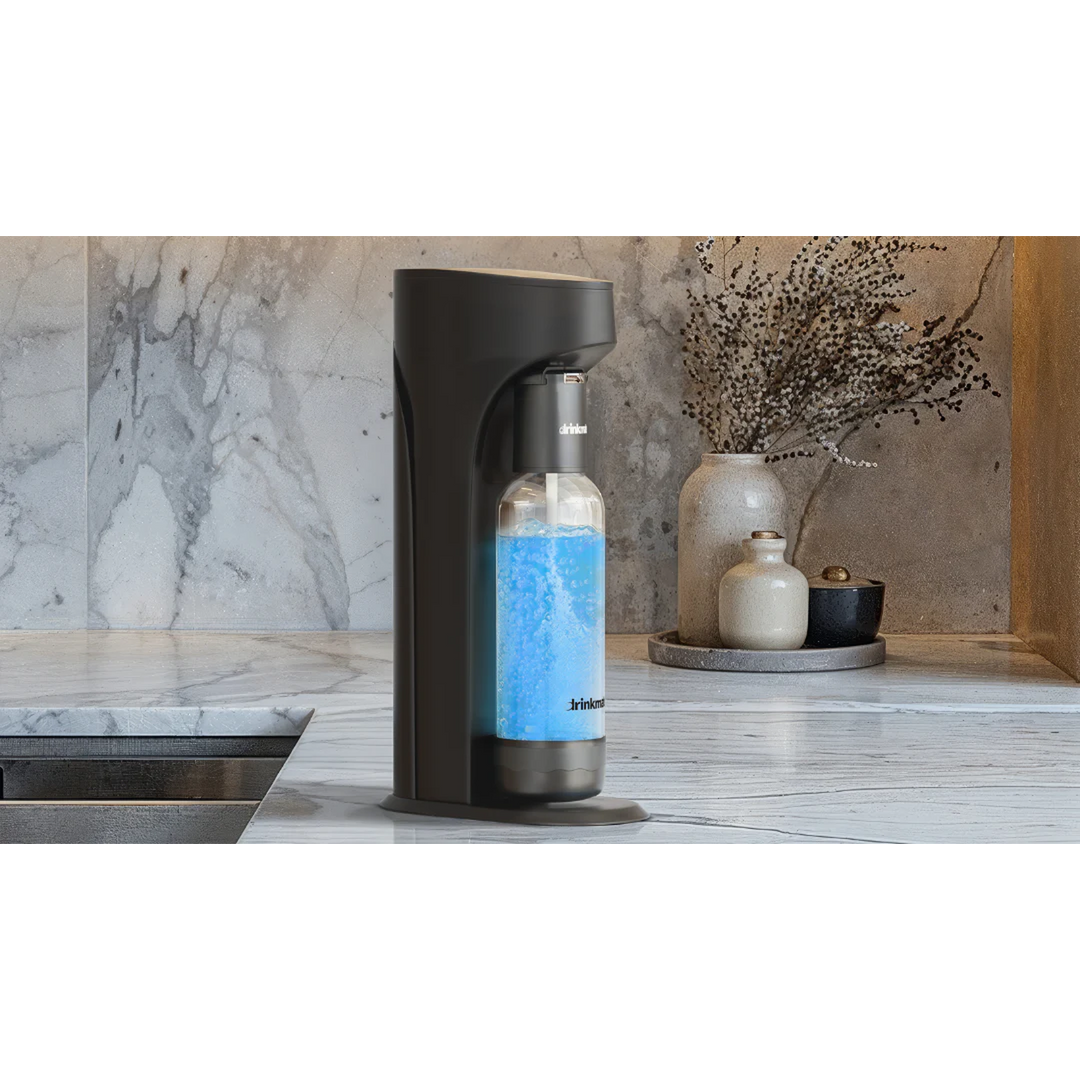 Drinkmate Sparkling Water and Soda Machine With CO₂ Cylinder