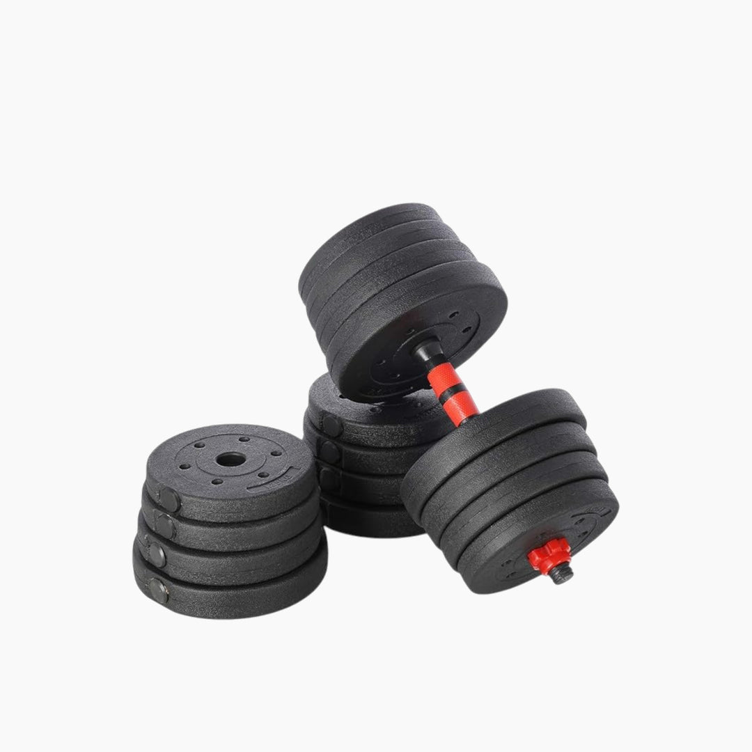 Dumbbells Set 20kg plastic weight set