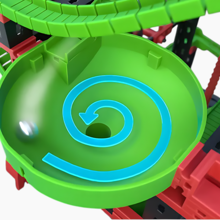 Dynamic Toy construction set with sound-activated elements