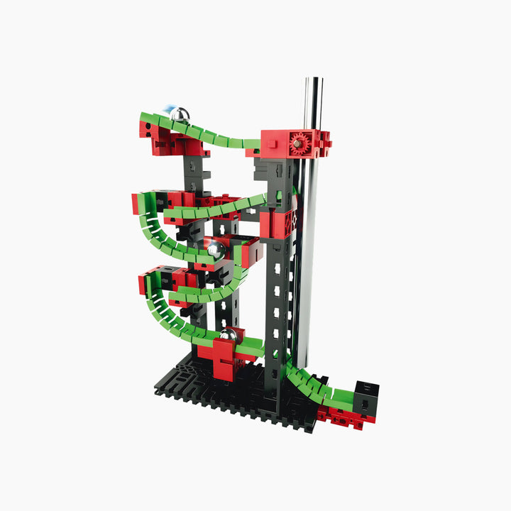 Dynamic Toy construction set with sound-activated elements