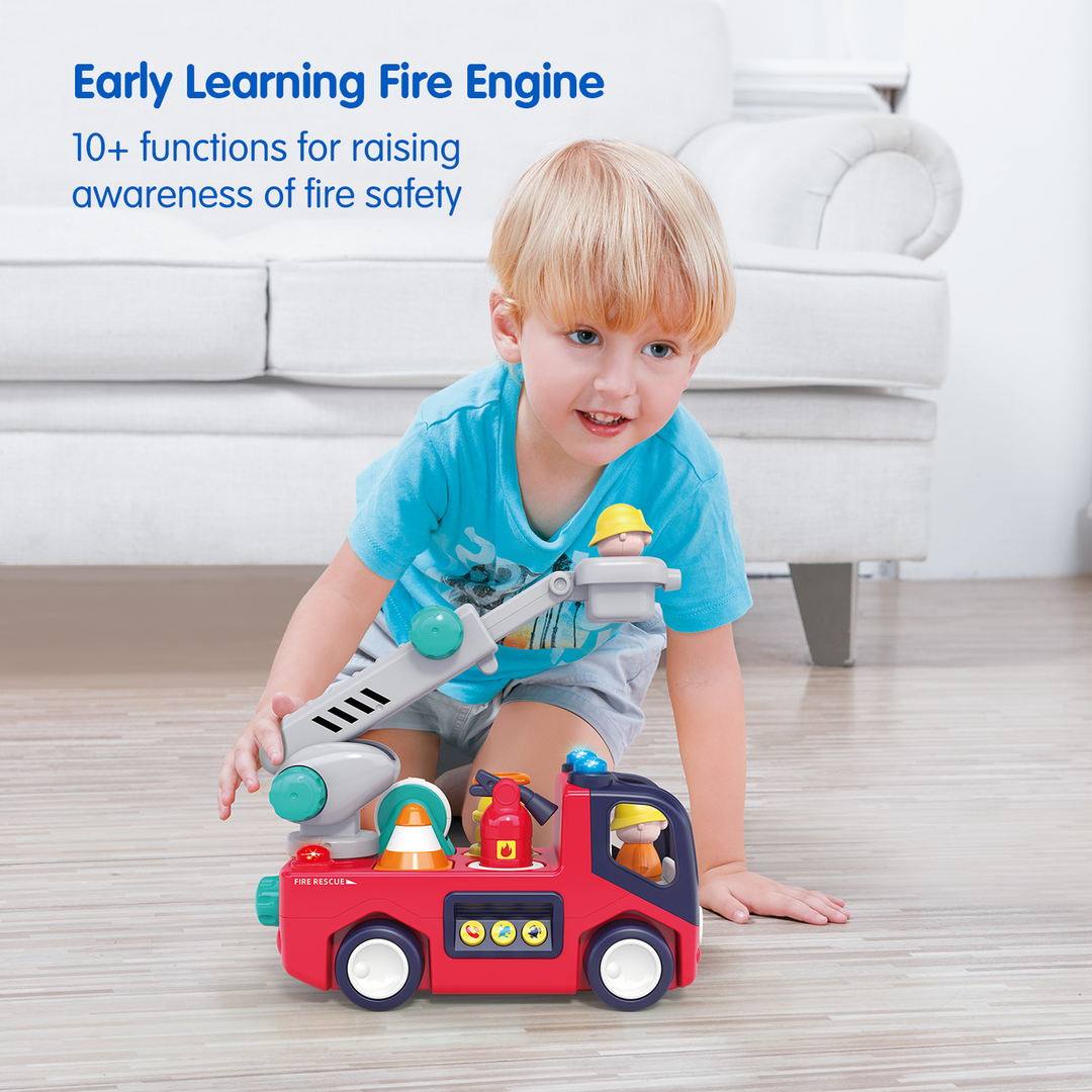 Hola Early Learning Fire Engine Toy