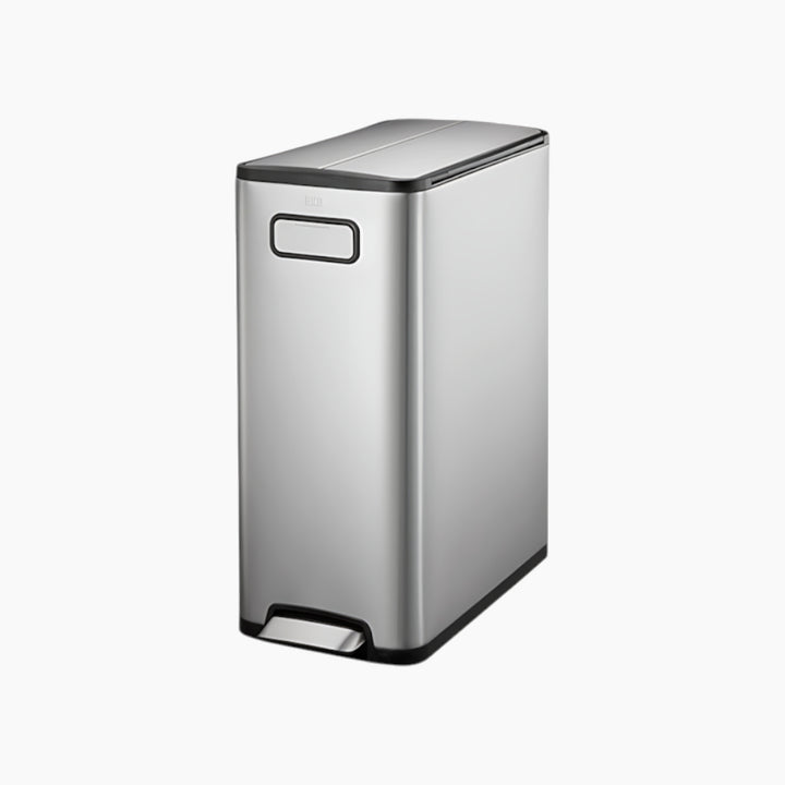 EKO ECOFLY STEP BIN EK9377 with soft-close lid and wheels