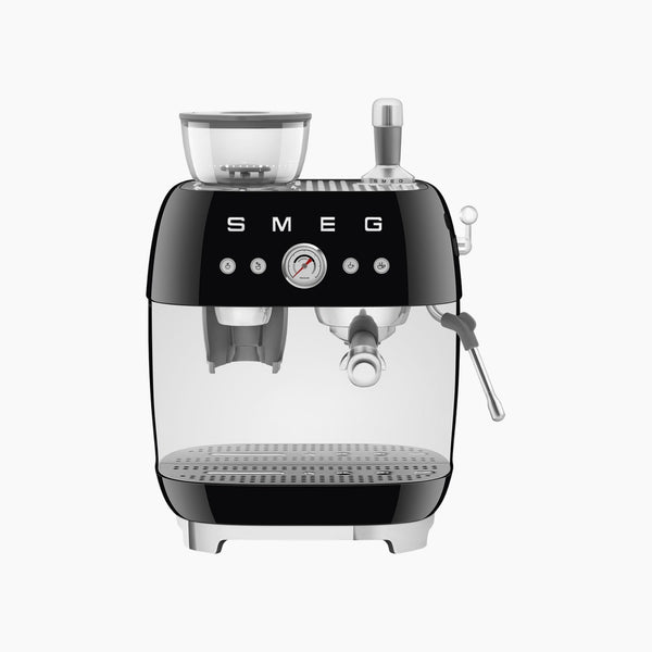 Smeg Manual Espresso Coffee Machine Control Settings:Buttons, Lever