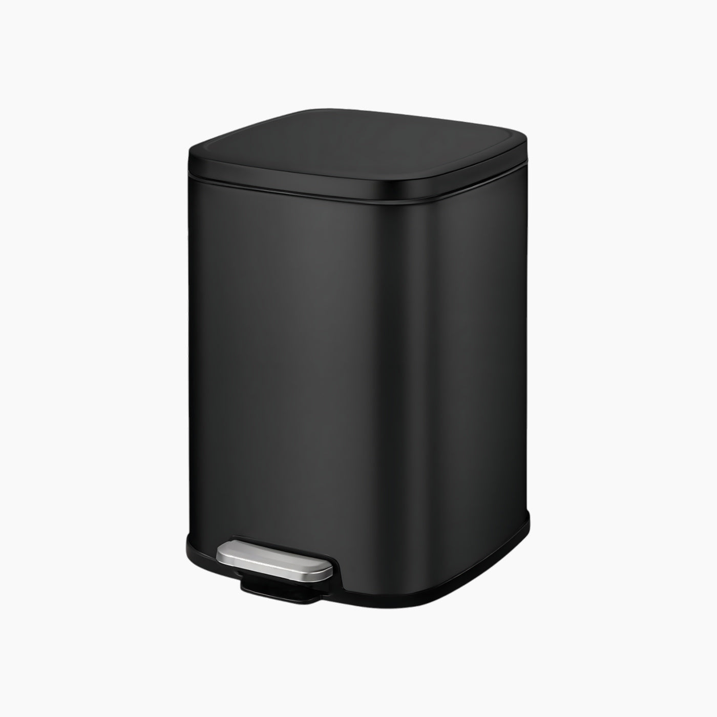 EKO 6L Square Step Bin Stella - Black EKO 6L Square Step Bin Stella - Black