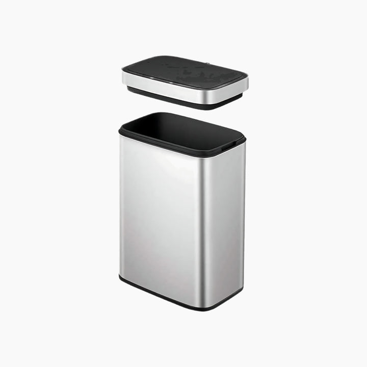 EKO MARVIS 45L fingerprint-resistant stainless steel sensor trash bin