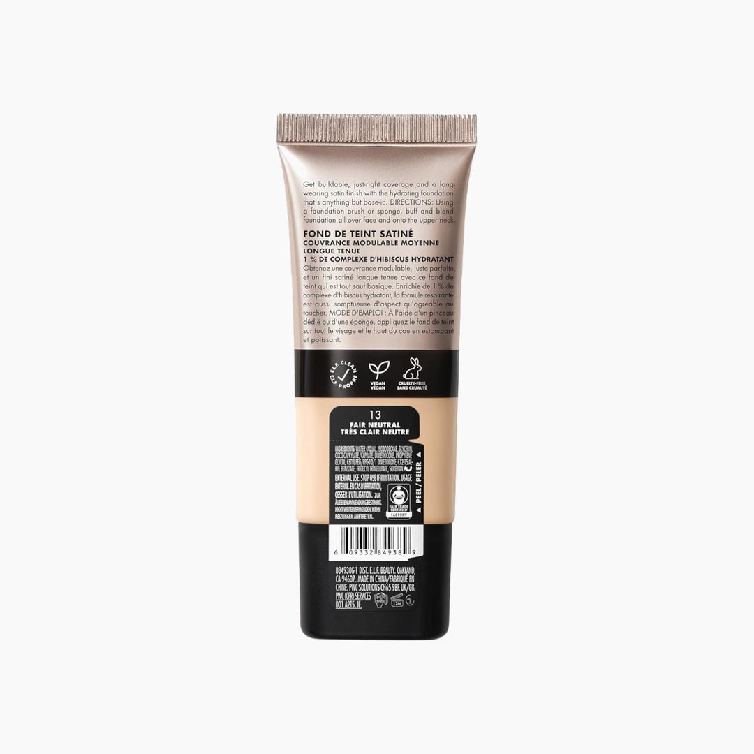 e.l.f. Glam Satin Foundation in Shade 13
