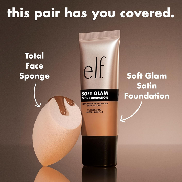 e.l.f. Glam Satin Foundation in shade 13