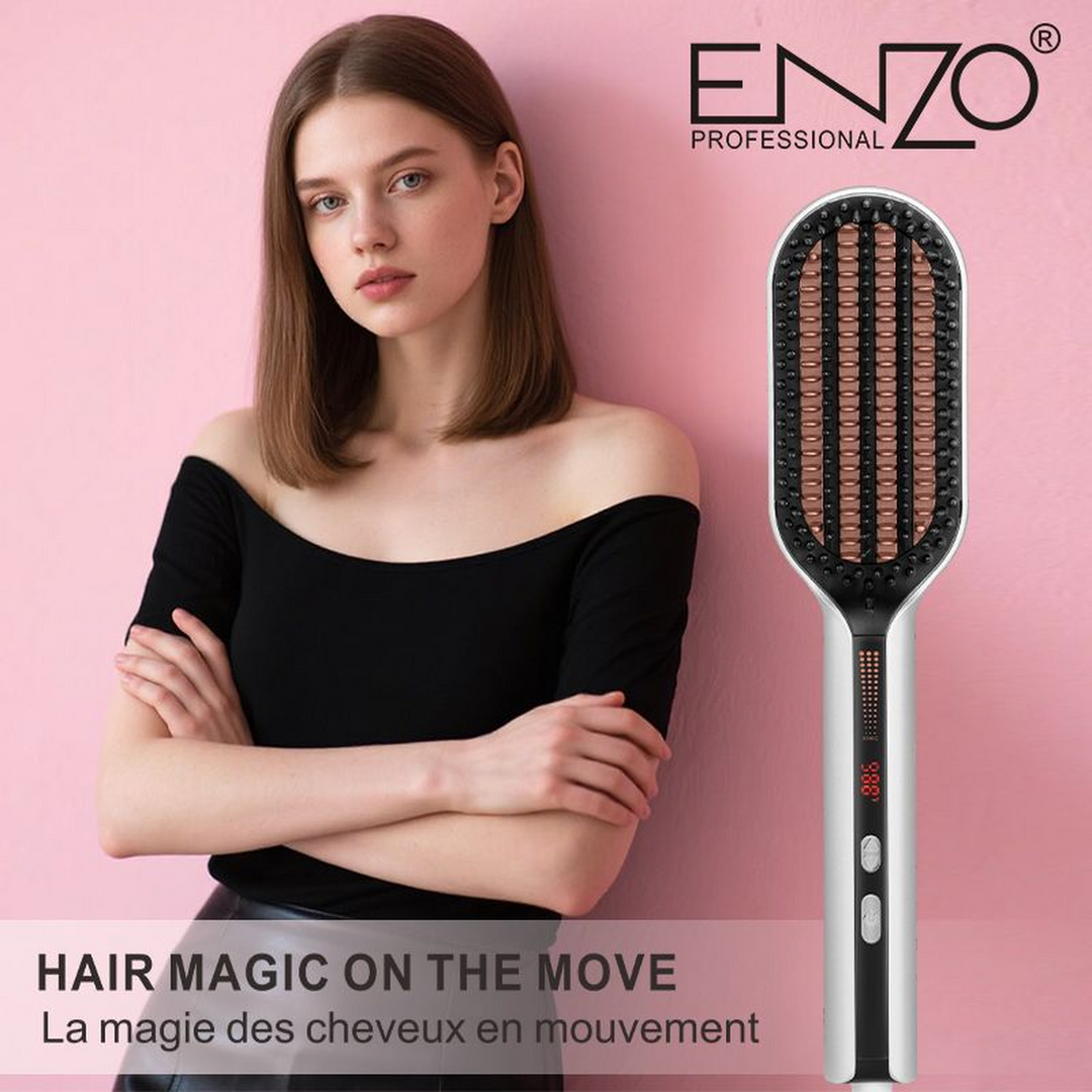 Enzo Glam Thermal Comb