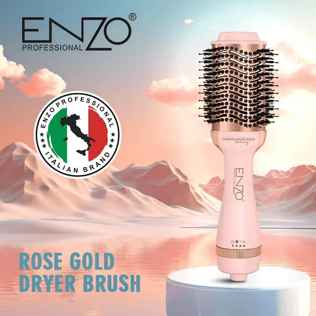 ENZO 1500W Hair Dryer Curler with ceramic technology