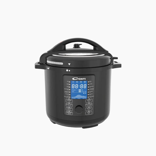 Conti Pressure Cooker 8L 15P Black
