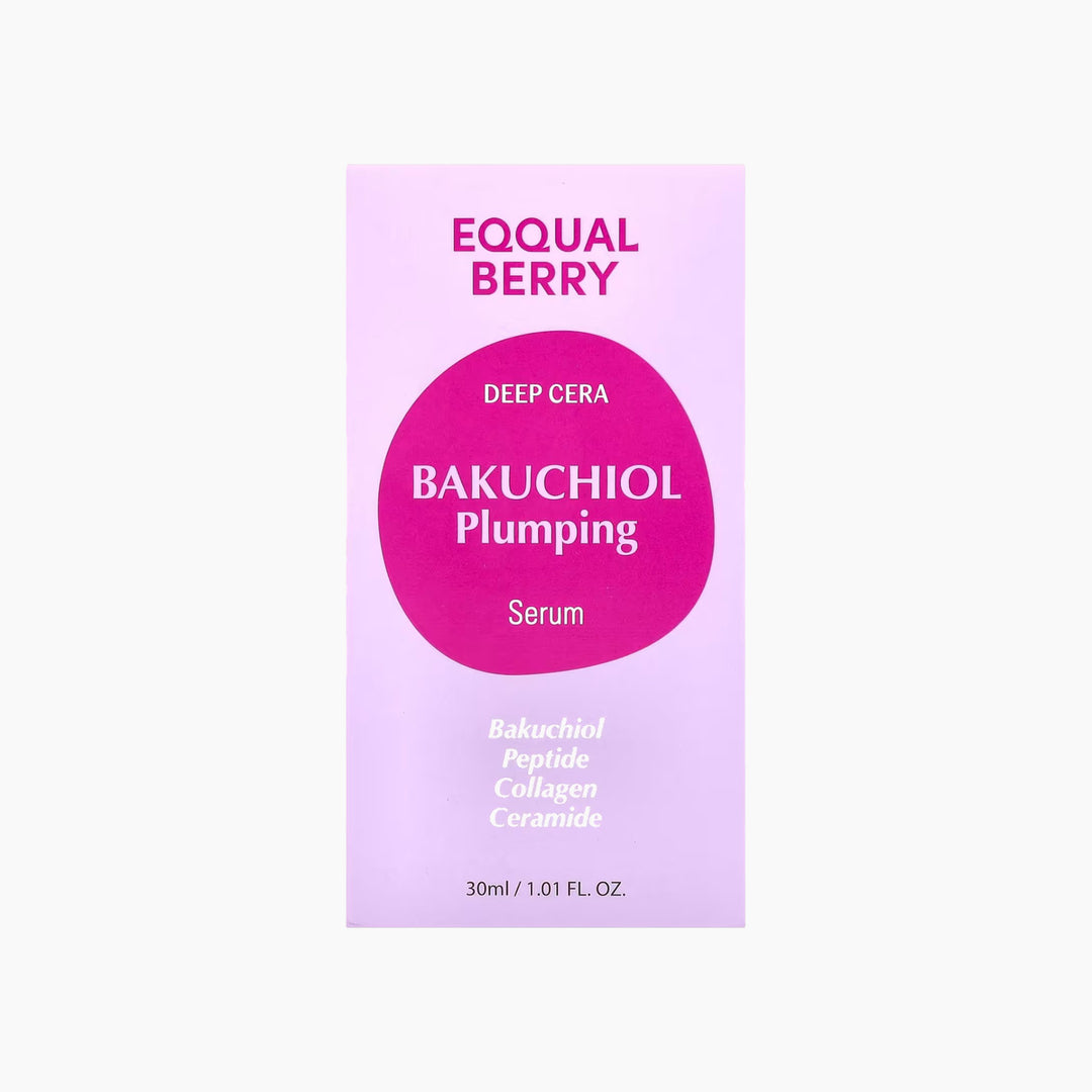 EQQUALBERRY Bakuchiol Plumping Facial Serum
