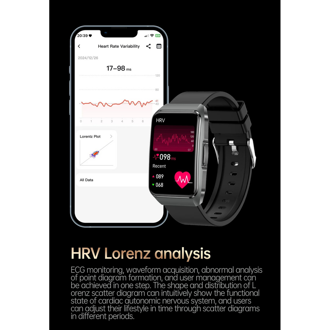 North Edge ET 650 (ECG) Smart Watch