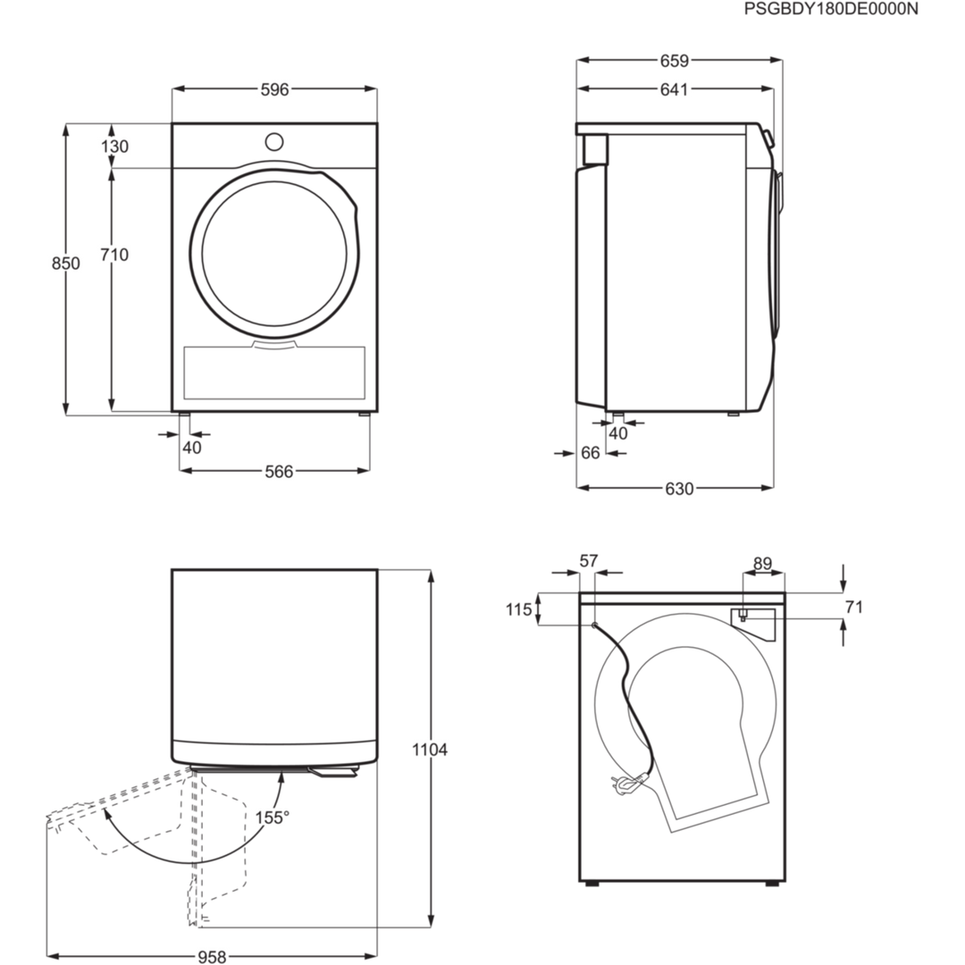 Electrolux Dryer 8 KG