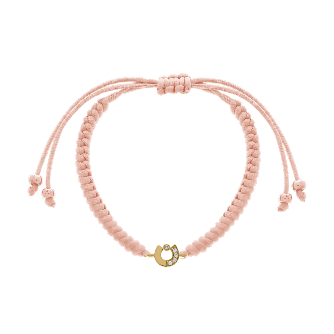 Baby Chic Fine Jewelry Arabic Initial Letter Bracelet - HUNA