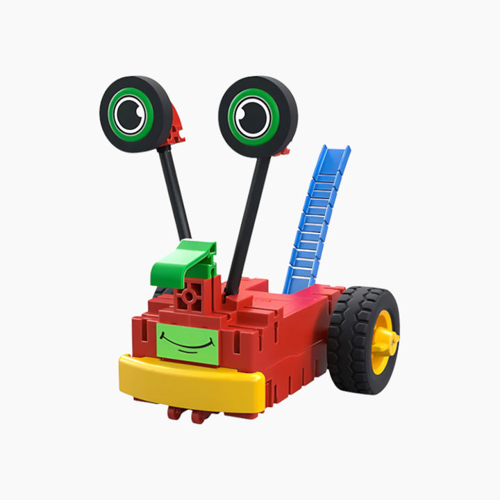 Early Coding Robot Toy with two integrated motors and sensors