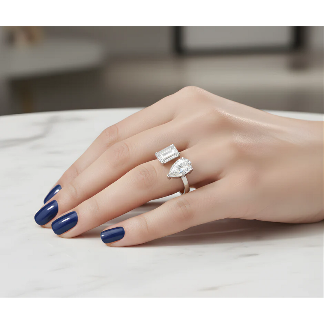 Illumine Gold Eclipse Ring