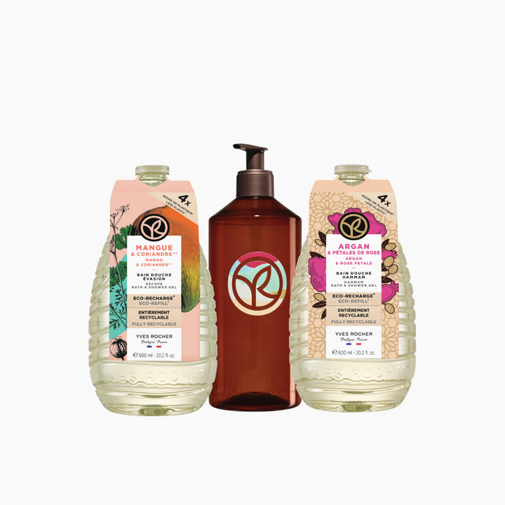 Yves Rocher Eco-Friendly Argan Shower Set