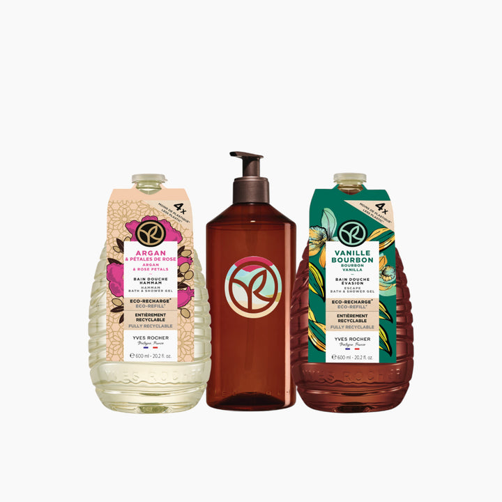 Yves Rocher Eco-Friendly Argan Shower Set