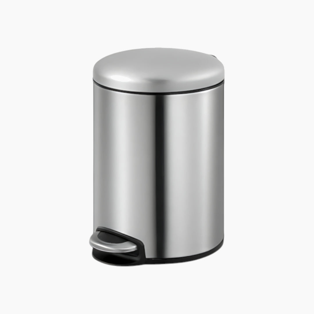 EKO 20L brushed stainless steel pedal waste bin