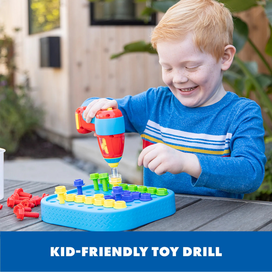 The Learning Resources Educational Insights Design & Drill Bolt-It Bucket