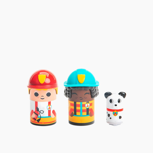 The Learning Resources Educational Insights Design & Drill Bolt Buddies Fire Truck