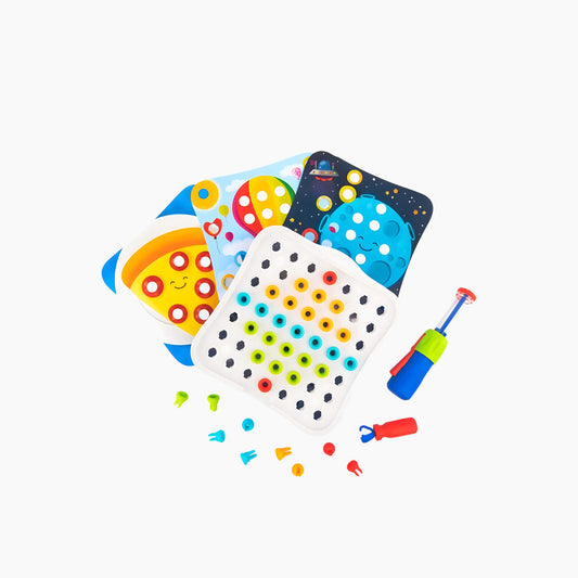 The Learning Resources Educational Insights Design & Drill Rivet Pop Workshop