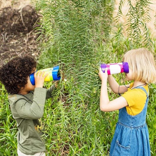 The Learning Resources Educational Insights Geosafari Jr. Kidnoculars Blue