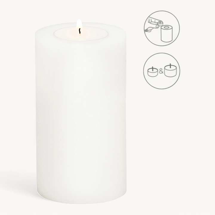 Edzard Cornelius Tealight Holder - White