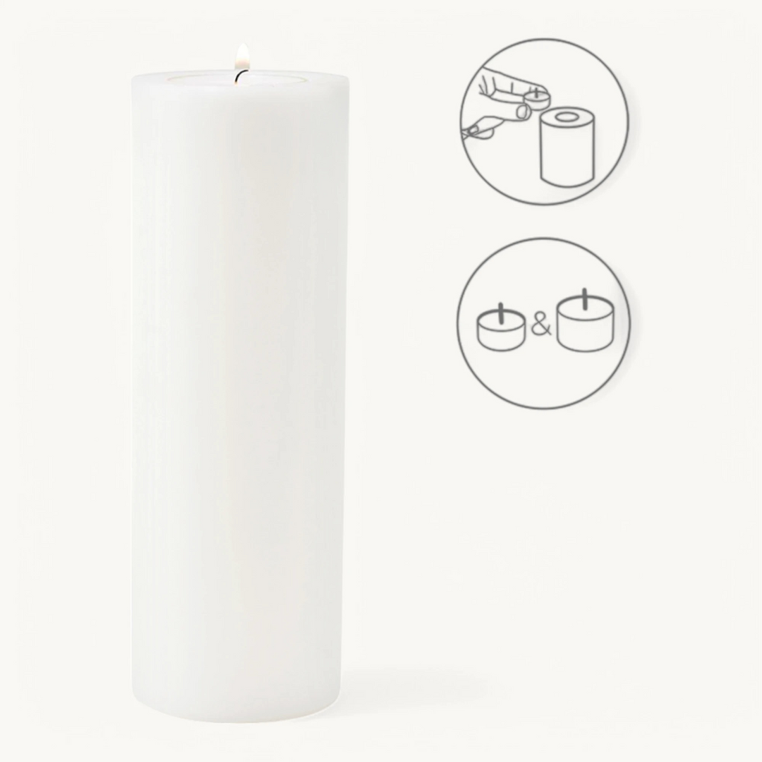 Edzard Cornelius Tealight Holder - White