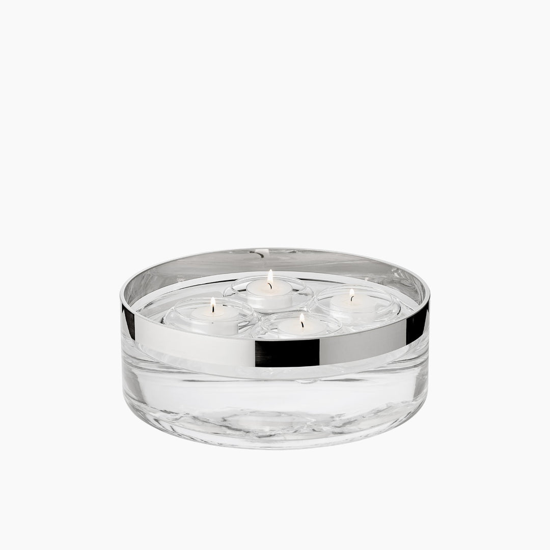 Edzard Grit Crystal Glass Bowl 30 cm