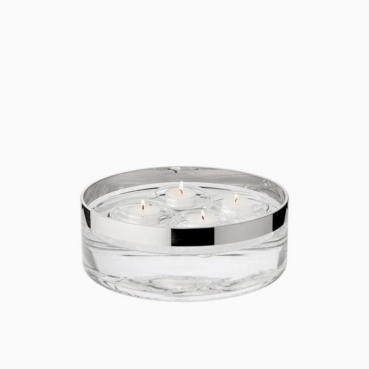 Edzard Grit Crystal Glass Bowl 30 cm