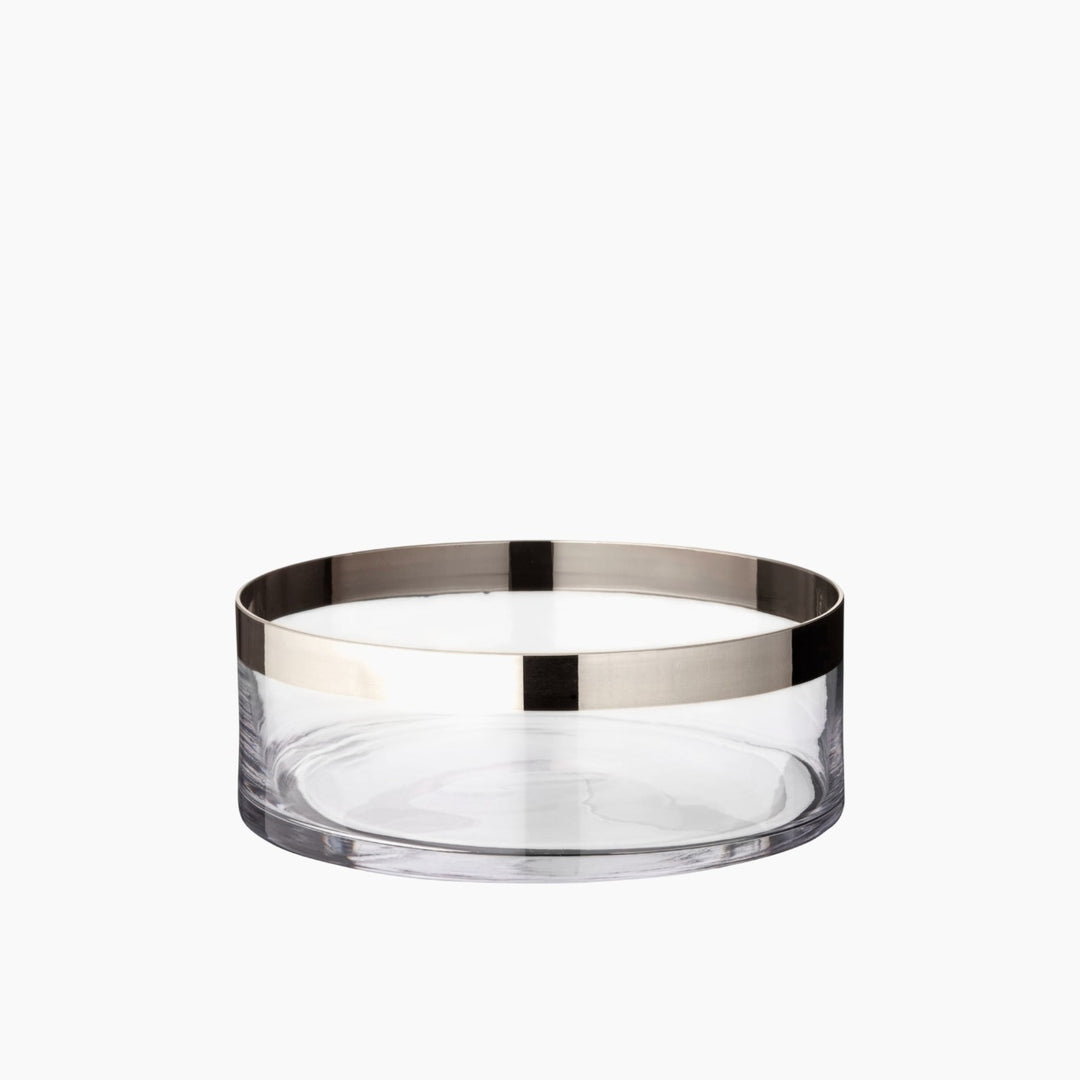 Edzard Grit Crystal Glass Bowl 30 cm