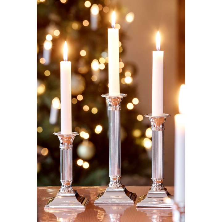 Edzard Lincoln Silver-Plated Candle Holder - Silver