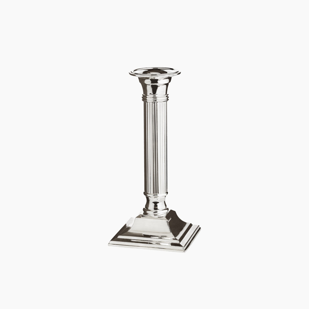 Edzard Lincoln Silver-Plated Candle Holder - Silver