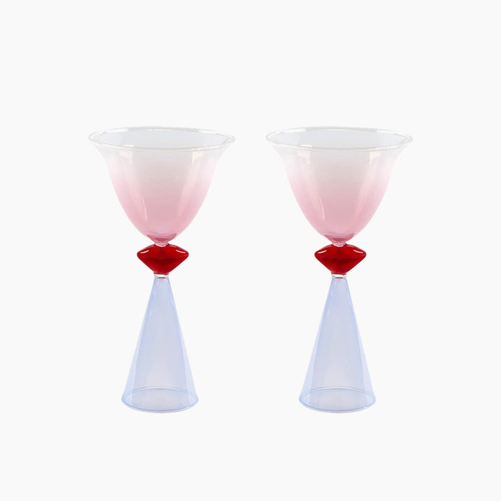 Eleanor Bowmer Lips Tinted Cocktail Glasses