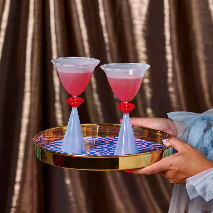 Eleanor Bowmer Lips Tinted Cocktail Glasses