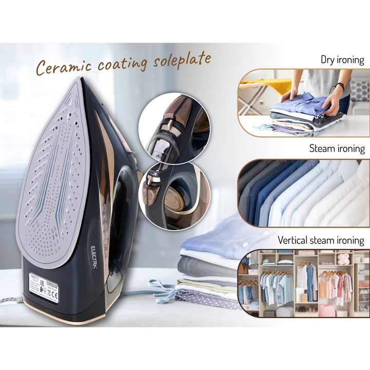 Electra Ceramic Iron, Actual 2800W