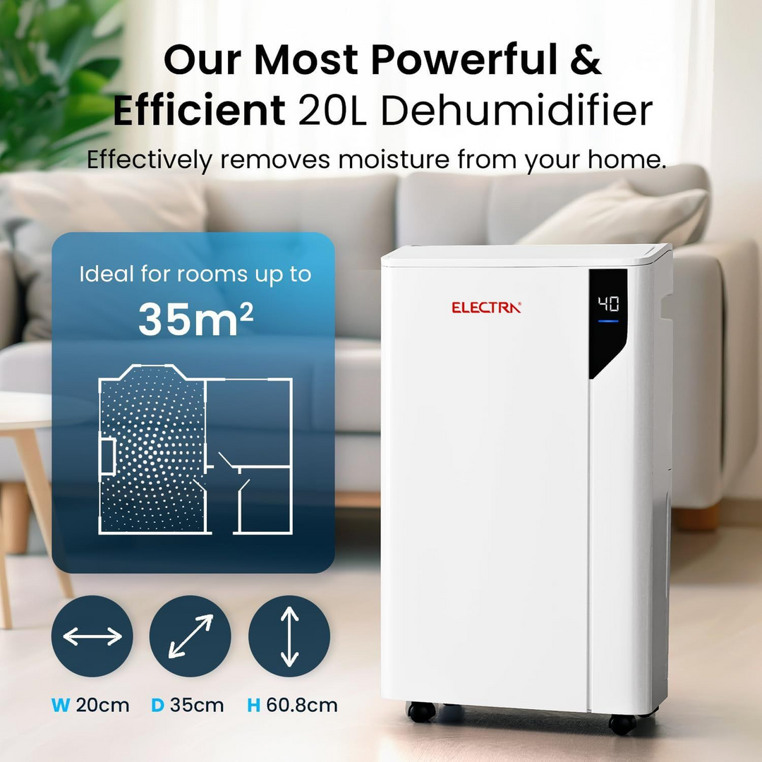Electra Dehumidifier 18L Capacity