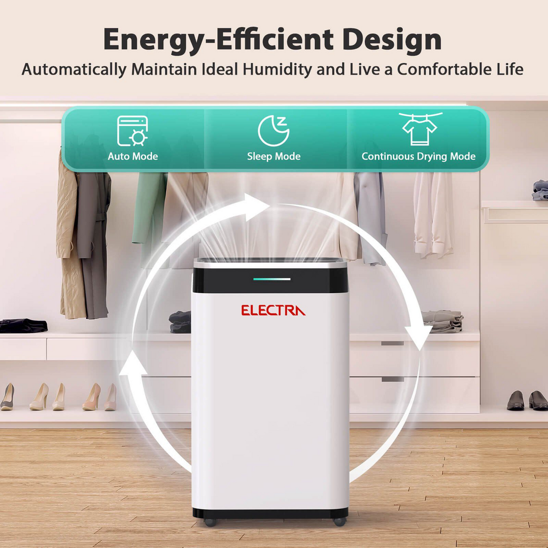 Electra Dehumidifier &amp; Odor Remover, 6.5L Tank
