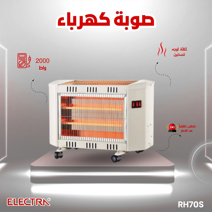 Electra Dual-Face Electric Heater