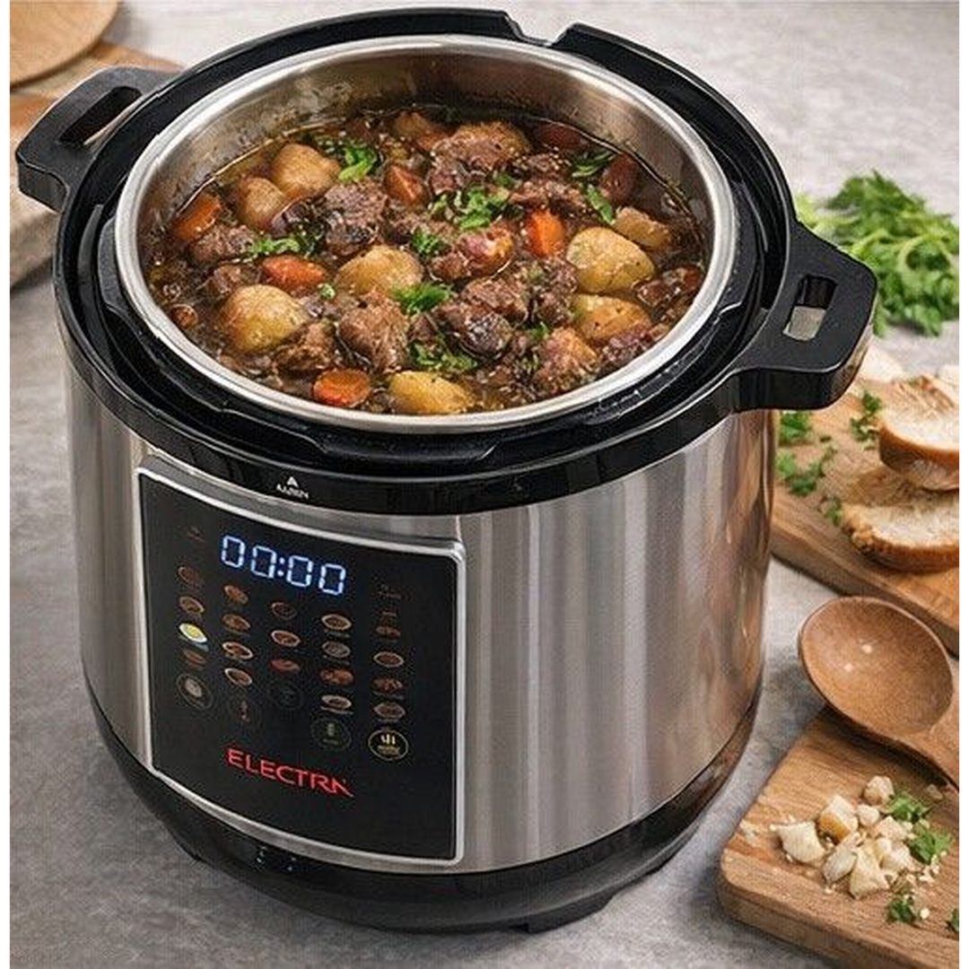 Electra Electric Pressure Cooker 12L