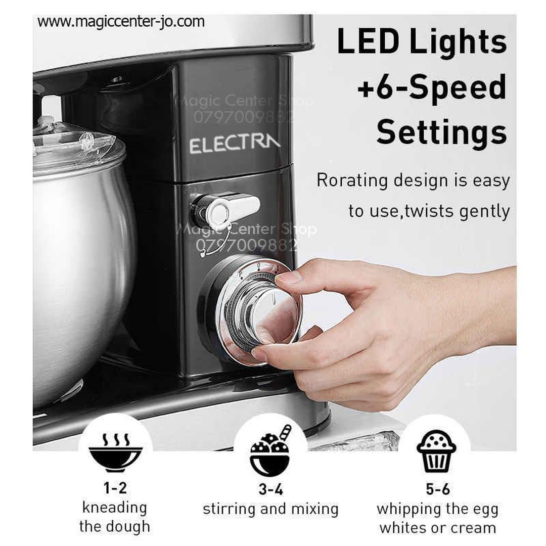 Electra Professional Stand Mixer 6L 1200W BY ELECTRA